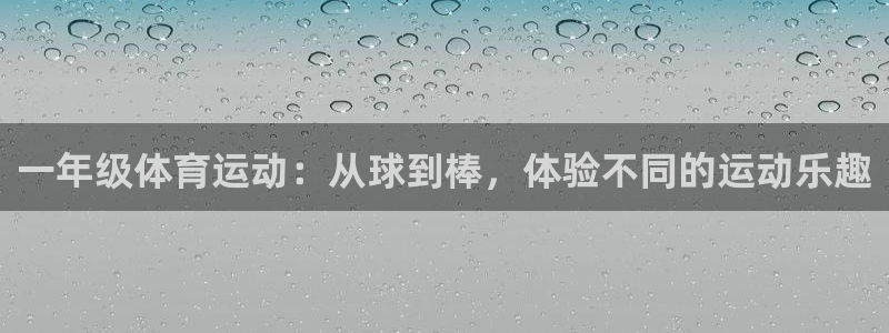 3377体育官网下载招商电话是多少:一年级体育运动:从球到棒